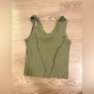 Army green tank crop